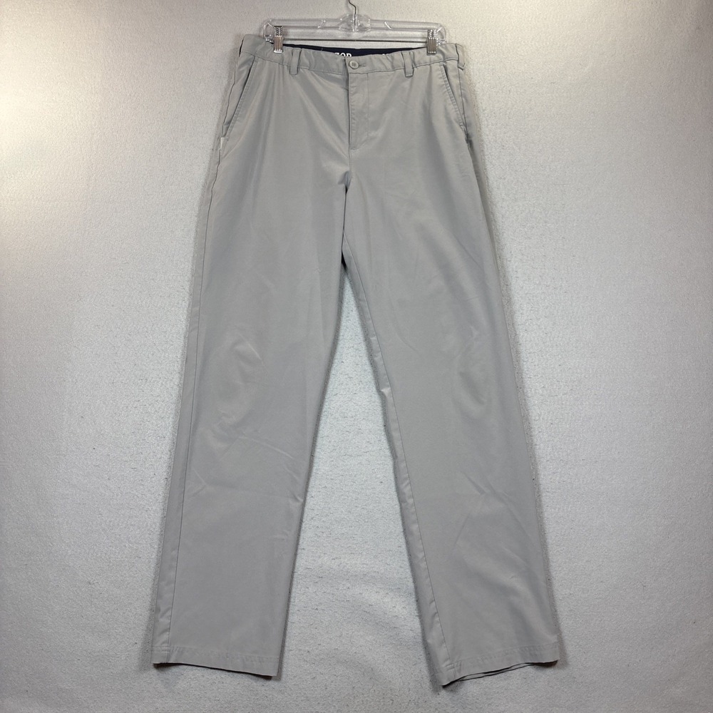 IZOD GOLF Mens Light Gray Performance‎ Lightweight Golf Pants Size 34/34